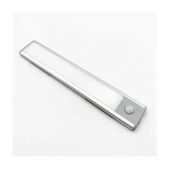 SILAMP Réglette LED Rechargeable USB 24cm IP40 Avec Détecteur De Mouvement - Blanc Neutre 4000K - 5500K