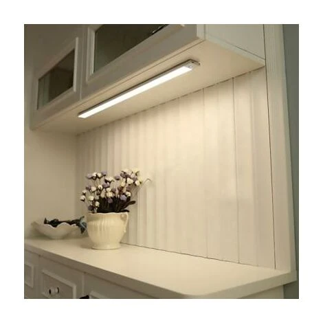 SILAMP Réglette LED Rechargeable USB 40cm IP40 Avec Détecteur De Mouvement - Blanc Neutre 4000K - 5500K 2 SILAMP Réglette LED Rechargeable USB 40cm IP40 Avec Détecteur De Mouvement - Blanc Neutre 4000K - 5500K – Image 2