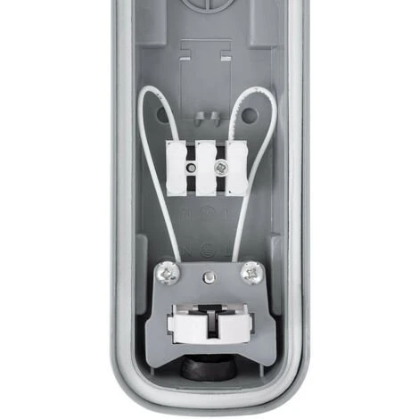 LEDKIA Kit Réglette Étanche IP65 Avec 1 Tube LED T8 120cm Connexion Latérale No Flicker Blanc Chaud 2800K - 3200K - No Flicker Blanc Chaud 2800K - 3200K 5 LEDKIA Kit Réglette Étanche IP65 Avec 1 Tube LED T8 120cm Connexion Latérale No Flicker Blanc Chaud 2800K - 3200K - No Flicker Blanc Chaud 2800K - 3200K – Image 5