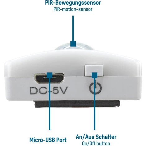 ANSMANN AG ANSMANN Lampe De Dessous D'armoire M, Lampe Rechargeable Avec Détecteur De Mouvement 2 ANSMANN AG ANSMANN Lampe De Dessous D'armoire M, Lampe Rechargeable Avec Détecteur De Mouvement – Image 2
