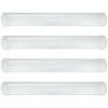 ECLAIRAGE DESIGN Lot De 4 Réglettes LED Extra Plate LINE 18W IP40 1800Lm 60cm | Température De Couleur: Blanc Neutre 4000K
