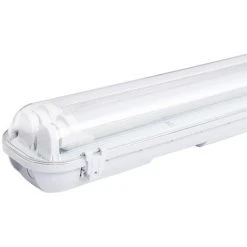 Hengda Réglette Lumineuse LED 150cm 24W - Blanc Froid 4000K-4500K - Double Tube