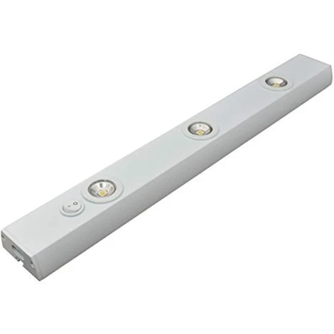 Tibelec 315310 Luminaire Sous Meuble 3 LED Avec Interrupteur Plastique 1 Tibelec 315310 Luminaire Sous Meuble 3 LED Avec Interrupteur Plastique