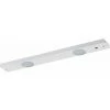 MÜLLER LICHT Réglette LED, 450 lm, 3000 K, 6 W, 550 x 70 x 25 mm, Capteur Infrarouge Blanc