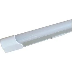 TIBELEC Réglette 96 LED 20W 1800 Lumen, Plastique, 20 W, Blanc