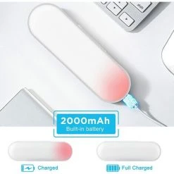 LED Lampe De Placard Dimmable Rechargeable 2000mAh Sans Fil, Triomphe Lumière Réglette Led Avec 5 Couleurs D'éclairage Pour Armoire Placard Cuisine 8 LED Lampe De Placard Dimmable Rechargeable 2000mAh Sans Fil, Triomphe Lumière Réglette Led Avec 5 Couleurs D'éclairage Pour Armoire Placard Cuisine -Promos Réglette & réglette LED Boutique 52079153 4