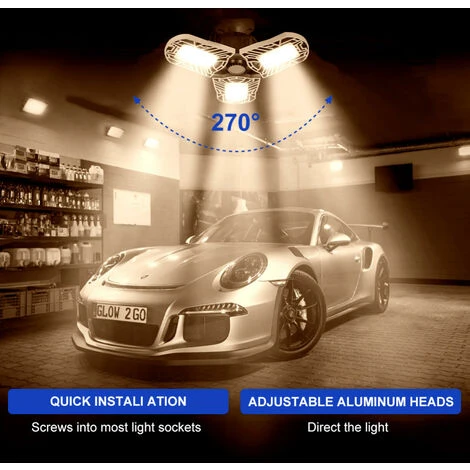 Topdeal 1 PCS Lumière LED Pour Ateliers/garages 3 Topdeal 1 PCS Lumière LED Pour Ateliers/garages – Image 3