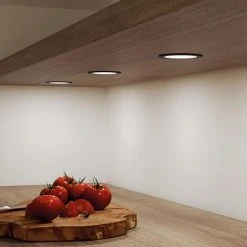 Spot Led 12v - Décor : Acier / Inox - HALEMEIER - Diamètre : 75 Mm