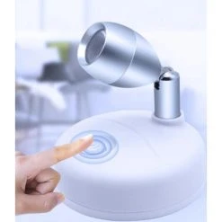 THSINDE Lampe De Placard Spot LED Autocollant Murale 2pcs Lampes Sans Fil Veilleuse Couleur Telecommande Pour Escalier Miroir Cuisine Vitrines Armoire Bibliothèque -Promos Réglette & réglette LED Boutique 52581436 4