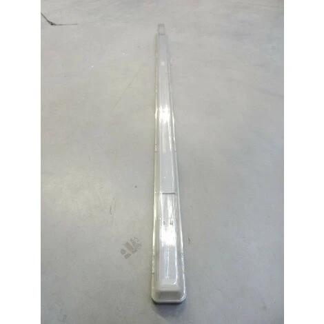 SIGNCOMPLEX Reglette étanche 1560x108mm Polycarbonate Grise Pour 1 Tube LED T8 (non Incl) Diffuseur Clair 230V IP65 1 SIGNCOMPLEX Reglette étanche 1560x108mm Polycarbonate Grise Pour 1 Tube LED T8 (non Incl) Diffuseur Clair 230V IP65