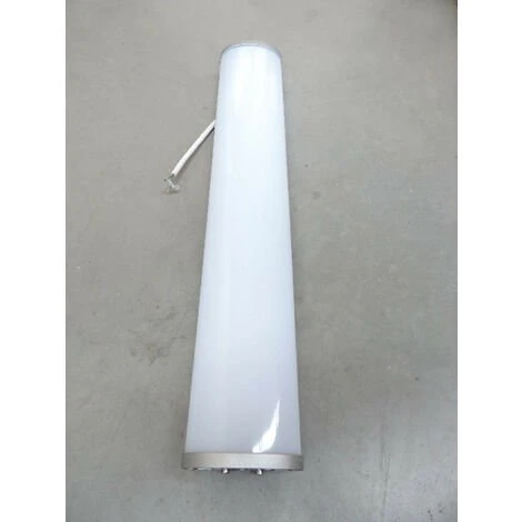 SIGNCOMPLEX Reglette LED 30W Blanc Chaud 3000K 2680lm 603x106x72mm Haute Puissance 230V Opale 230° étanche IK10 IP65 ArcS I 1 SIGNCOMPLEX Reglette LED 30W Blanc Chaud 3000K 2680lm 603x106x72mm Haute Puissance 230V Opale 230° étanche IK10 IP65 ArcS I