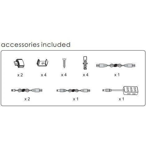 SIGNCOMPLEX Reglette Extra-plate LED 10W Noire L500mm 96leds SMD Chaud 3000K 116lm Diffuseur Clair Alim 12V DC (non Incl) Interieur 3 SIGNCOMPLEX Reglette Extra-plate LED 10W Noire L500mm 96leds SMD Chaud 3000K 116lm Diffuseur Clair Alim 12V DC (non Incl) Interieur – Image 3