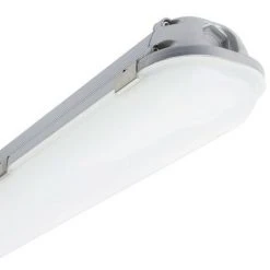 LEDKIA Réglette Étanche LED Aluminium 120cm 40W IP65 Blanc Froid 6000K - 6500K