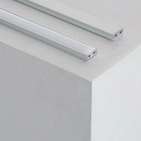 LEDKIA Profilé Avec Ruban LED Aretha 1000mm 15W Blanc Froid 6000K - Blanc Froid 6000K 1 LEDKIA Profilé Avec Ruban LED Aretha 1000mm 15W Blanc Froid 6000K - Blanc Froid 6000K