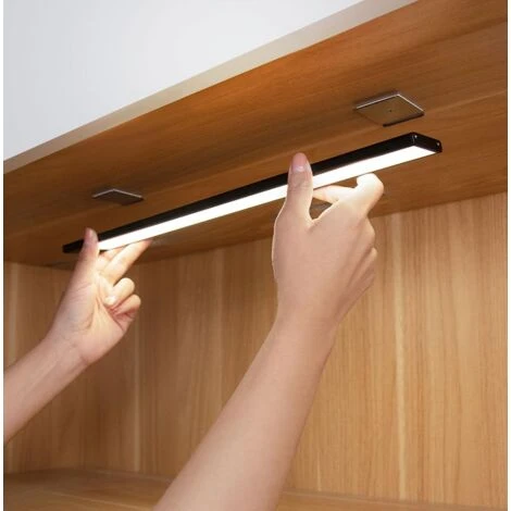 YEELIGHT Lampe De Placard LED Sans Fil Gris 20cm Rechargable Éclairage D'armoire Veilleuse Avec Détecteur De Mouvement Température De Couleur 2700K 2 YEELIGHT Lampe De Placard LED Sans Fil Gris 20cm Rechargable Éclairage D'armoire Veilleuse Avec Détecteur De Mouvement Température De Couleur 2700K – Image 2