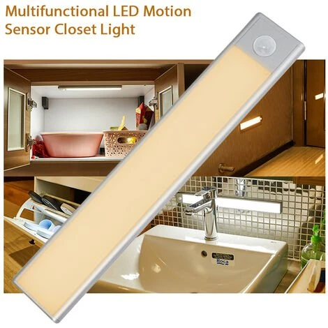 SUPERSELLER LED Détecteur De Mouvement Placard Lumière Super Lumineux Armoire Lumière Sans Fil Veilleuse Pour Tiroir Armoire Cuisine Couloir - 40,5 Cm 3 SUPERSELLER LED Détecteur De Mouvement Placard Lumière Super Lumineux Armoire Lumière Sans Fil Veilleuse Pour Tiroir Armoire Cuisine Couloir - 40,5 Cm – Image 3