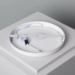 LEDKIA Plafonnier LED Rond Métal 24W Design White Ø300mm Downlight Blanc Neutre 4000K - 4500K - Blanc Neutre 4000K - 4500K 9 LEDKIA Plafonnier LED Rond Métal 24W Design White Ø300mm Downlight Blanc Neutre 4000K - 4500K - Blanc Neutre 4000K - 4500K -Promos Réglette & réglette LED Boutique 5381018 5