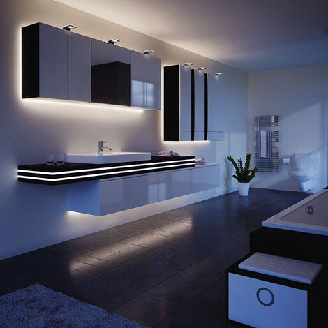 Bande Led Versa Inside 80 - Couleur De La Lumière : Blanc Neutre - Longueur : 5000 Mm - Puissance : 24 W - Température De Couleur : 4000 K - HALEMEIER - Indice De Rendu Des Couleurs (IRC) : > 90 2 Bande Led Versa Inside 80 - Couleur De La Lumière : Blanc Neutre - Longueur : 5000 Mm - Puissance : 24 W - Température De Couleur : 4000 K - HALEMEIER - Indice De Rendu Des Couleurs (IRC) : > 90 – Image 2