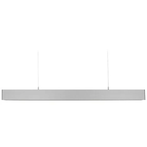 MIIDEX LIGHTING Réglette LED Prismatique Suspendue 30W 1200 Mm | Blanc-neutre-4000k - Alu 2 MIIDEX LIGHTING Réglette LED Prismatique Suspendue 30W 1200 Mm | Blanc-neutre-4000k - Alu – Image 2