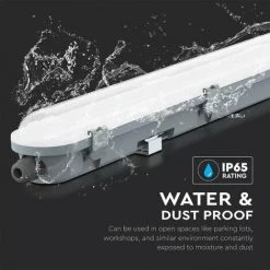 ETC-SHOP Plafonniers LED Pour Chambre étanche 120 Cm Lampes Pour Chambre étanche LED 120 Cm Lampes De Garage Tube LED, Connexion En Série, 1x LED 36 Watts 4320 Lumen Blanc Froid, Lot De 6 9 ETC-SHOP Plafonniers LED Pour Chambre étanche 120 Cm Lampes Pour Chambre étanche LED 120 Cm Lampes De Garage Tube LED, Connexion En Série, 1x LED 36 Watts 4320 Lumen Blanc Froid, Lot De 6 -Promos Réglette & réglette LED Boutique 55081228 5