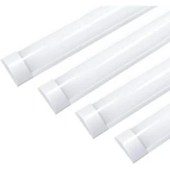 Réglette LED 90cm 24W (Pack De 4) - Blanc Neutre 4200k - 5500k - SILUMEN
