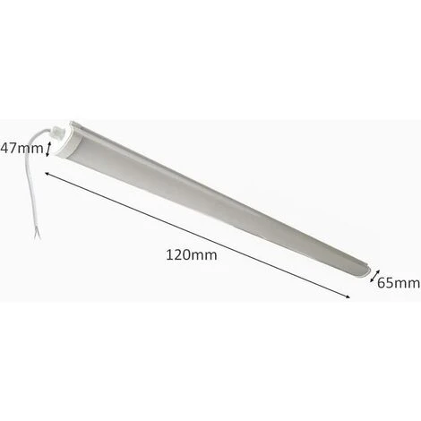Réglette LED Etanche 120cm 36W IP65 - Blanc Neutre 4200k - 5500k - SILUMEN 4 Réglette LED Etanche 120cm 36W IP65 - Blanc Neutre 4200k - 5500k - SILUMEN – Image 4