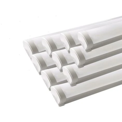 Réglette LED étanche 120cm 36W IP65 (Pack De 10) - Blanc Froid 6000K - 8000K - SILUMEN 1 Réglette LED étanche 120cm 36W IP65 (Pack De 10) - Blanc Froid 6000K - 8000K - SILUMEN