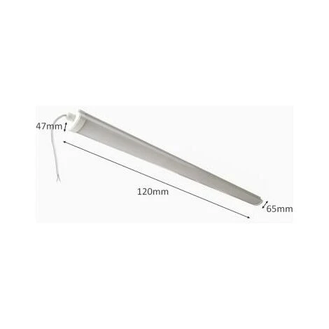 Réglette LED étanche 120cm 36W IP65 (Pack De 10) - Blanc Froid 6000K - 8000K - SILUMEN 5 Réglette LED étanche 120cm 36W IP65 (Pack De 10) - Blanc Froid 6000K - 8000K - SILUMEN – Image 5