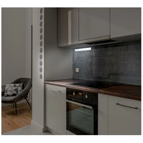 Réglette LED Avec Détecteur De Mouvement 24cm - SILUMEN 2 Réglette LED Avec Détecteur De Mouvement 24cm - SILUMEN – Image 2