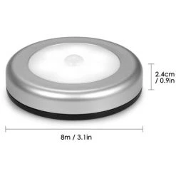 LRISHOM 3/6 Pcs Led Ultra-Lumineuses à Détecteur De Mouvement Magnétique Lampe De Nuit Murale Sans Fil à Piles Avec Tampon Adhésif Double Face, 6 Pcs - 6 Pcs 9 LRISHOM 3/6 Pcs Led Ultra-Lumineuses à Détecteur De Mouvement Magnétique Lampe De Nuit Murale Sans Fil à Piles Avec Tampon Adhésif Double Face, 6 Pcs - 6 Pcs -Promos Réglette & réglette LED Boutique 57112139 5