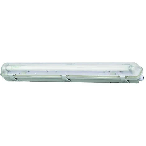 ECOLUX Boitier Tube LED T8 étanche 1x600mm 1 ECOLUX Boitier Tube LED T8 étanche 1x600mm