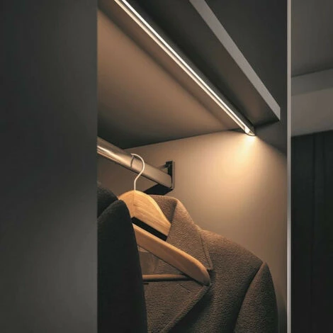 Réglette LED Insider L&S - Aluminium Noir - 563 Mm - 5.9W -12V - Dimmable - Avec Capteur Infrarouge On/Off - Noir 2 Réglette LED Insider L&S - Aluminium Noir - 563 Mm - 5.9W -12V - Dimmable - Avec Capteur Infrarouge On/Off - Noir – Image 2