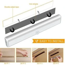 HEGUYEY Lampe Cuisine Led Cuisine Sous Meuble Lampe Sans Fil Télécommandées Spot Led Lumières LED Adhésives Pour Toute La Maison Avec , 3 Pièces 7 HEGUYEY Lampe Cuisine Led Cuisine Sous Meuble Lampe Sans Fil Télécommandées Spot Led Lumières LED Adhésives Pour Toute La Maison Avec , 3 Pièces -Promos Réglette & réglette LED Boutique 59653796 3