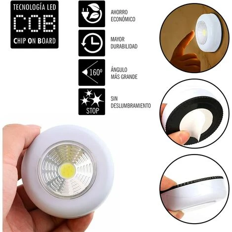 IRISFR Lumière Adhésive Led Batterie,Lumière Adhésive Pour Armoire, Lumière Adhésive Cuisine, Lumières Armoire Led, Lumières Armoire LED à Batterie, Lilaris 3 Pièces 2 IRISFR Lumière Adhésive Led Batterie,Lumière Adhésive Pour Armoire, Lumière Adhésive Cuisine, Lumières Armoire Led, Lumières Armoire LED à Batterie, Lilaris 3 Pièces – Image 2