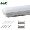 JNC J&C® 60CM Néon Tube LED 18W Tube LED Plafond Étanche IP65 Lumière LED Blanc Neutre 4000K