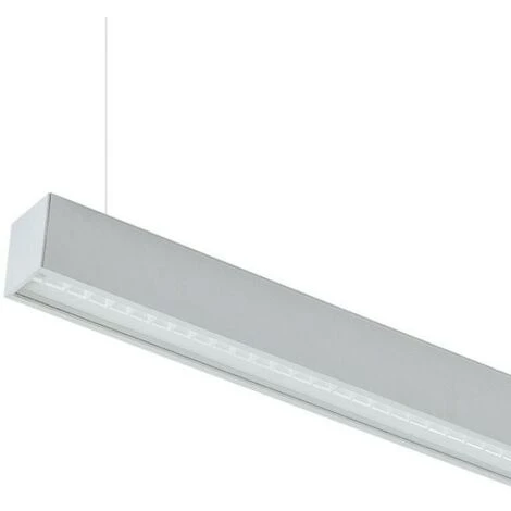 Réglette Lumineuse 120cmx5cm 48W Suspendue ALU - Blanc Froid 6000K - 8000K - SILAMP - Blanc Froid 6000K - 8000K 4 Réglette Lumineuse 120cmx5cm 48W Suspendue ALU - Blanc Froid 6000K - 8000K - SILAMP - Blanc Froid 6000K - 8000K – Image 4