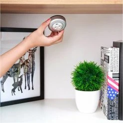 Luminaire Lot De 4 Lampe Spot LED Autocollant Éclairage Supplémentaire Alimenté Par 3 Piles/Batteries Pour Penderie/Placard/Étagère/Entrée/Cuisine/Passage - Blanc LangRay 8 Luminaire Lot De 4 Lampe Spot LED Autocollant Éclairage Supplémentaire Alimenté Par 3 Piles/Batteries Pour Penderie/Placard/Étagère/Entrée/Cuisine/Passage - Blanc LangRay -Promos Réglette & réglette LED Boutique 60213857 4