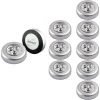 PESCE ® Lot De 10 Spot Lampe LED Éclairage De Nuit Autocollant Alimenté Par 3 Piles/Batteries Pour Penderie/Placard/Étagère/Entrée/Cuisine/Passage