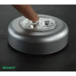 PESCE ® Lot De 10 Spot Lampe LED Éclairage De Nuit Autocollant Alimenté Par 3 Piles/Batteries Pour Penderie/Placard/Étagère/Entrée/Cuisine/Passage 8 PESCE ® Lot De 10 Spot Lampe LED Éclairage De Nuit Autocollant Alimenté Par 3 Piles/Batteries Pour Penderie/Placard/Étagère/Entrée/Cuisine/Passage -Promos Réglette & réglette LED Boutique 60374498 4