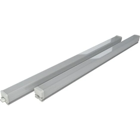 FOX REGLETTE CARREE T8 LED SMD INTERCONNECTABLE IP54 - Blanc 2 FOX REGLETTE CARREE T8 LED SMD INTERCONNECTABLE IP54 - Blanc – Image 2