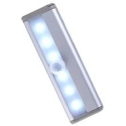 DONTODENT Sous Les Armoires De Cuisine Lampe De Cuisine LED Télécommande Sans Fil Type De Bâton De Lumière LED Pour Toute La Maison Avec Bande Magnétique/minuterie Marche/arrêt Automatique, Argent 1 Pièces -Promos Réglette & réglette LED Boutique 60939682 4