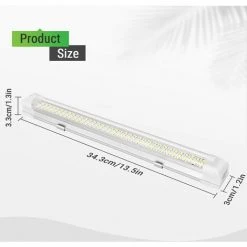 PERLE RARE 2PCS 12V LED Intérieur Light Bar Car Lighting 108LED Avec On / Off Switch Pour Van Camping Truck Boat (2PCS) 7 PERLE RARE 2PCS 12V LED Intérieur Light Bar Car Lighting 108LED Avec On / Off Switch Pour Van Camping Truck Boat (2PCS) -Promos Réglette & réglette LED Boutique 63734853 3