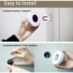 GroupM Veilleuse Sans Interrupteur à Induction Lumière Chaude Chambre De Chevet Magnétique Petite Lampe De Table -Promos Réglette & réglette LED Boutique 63892847 4