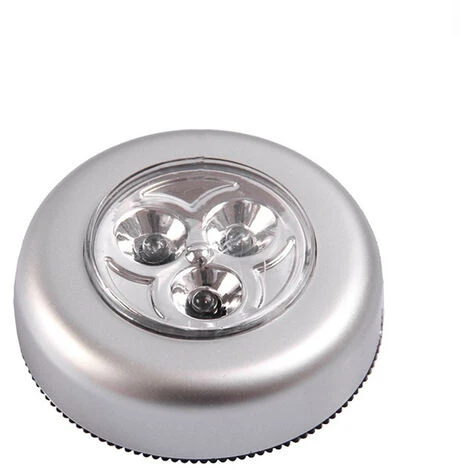 CARILLONSàVENT Lot De 5 Lampe Spot LED Autocollant Éclairage Supplémentaire Alimenté Par 3 Piles/Batteries Pour Penderie/Placard/Étagère/Entrée/Cuisine/Passage - Argent,Carivent 1 CARILLONSàVENT Lot De 5 Lampe Spot LED Autocollant Éclairage Supplémentaire Alimenté Par 3 Piles/Batteries Pour Penderie/Placard/Étagère/Entrée/Cuisine/Passage - Argent,Carivent