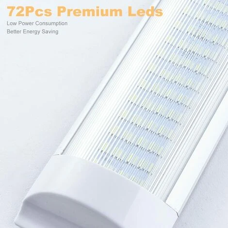 LLOVE Lumière Intérieure LED Pour Voiture, Barre Lumineuse LED Intérieure De 27,9 Cm – 10 W 72 LED Pour Camion, Camping-car, Camping-car (lot De 2) 3 LLOVE Lumière Intérieure LED Pour Voiture, Barre Lumineuse LED Intérieure De 27,9 Cm – 10 W 72 LED Pour Camion, Camping-car, Camping-car (lot De 2) – Image 3