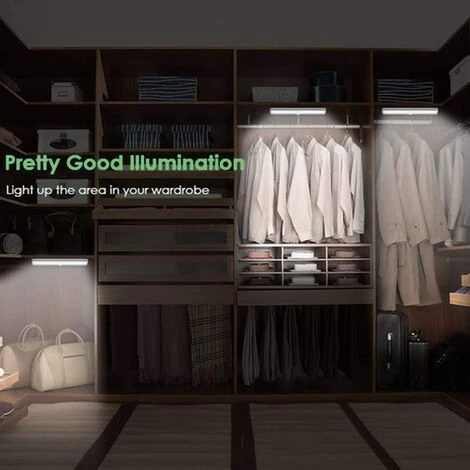 Lampe LED Detecteur Mouvement Interieur - 3 Paquet 10 LED Placard Dressing Sans Fil Eclairage à Pile Avec Adhesive Lampe Sous Meuble Cuisine Pour Armoire Escalier Lumiere Automatique Veilleuse Chaud 56Vingt 5 Lampe LED Detecteur Mouvement Interieur - 3 Paquet 10 LED Placard Dressing Sans Fil Eclairage à Pile Avec Adhesive Lampe Sous Meuble Cuisine Pour Armoire Escalier Lumiere Automatique Veilleuse Chaud 56Vingt – Image 5