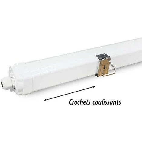 MIIDEX LIGHTING Boitier IP65 LED Intégrées 58W (525W) Blanc Neutre 4000°K Opale Traversant 5 MIIDEX LIGHTING Boitier IP65 LED Intégrées 58W (525W) Blanc Neutre 4000°K Opale Traversant – Image 5