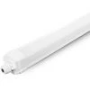 MIIDEX LIGHTING Boitier IP65 LED Intégrées 35W (315W) Blanc 5000°K 1255mm Opale Traversant