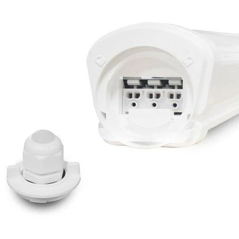 MIIDEX LIGHTING Boitier IP65 LED Intégrées 35W (315W) Blanc 5000°K 1255mm Opale Traversant 4 MIIDEX LIGHTING Boitier IP65 LED Intégrées 35W (315W) Blanc 5000°K 1255mm Opale Traversant – Image 4