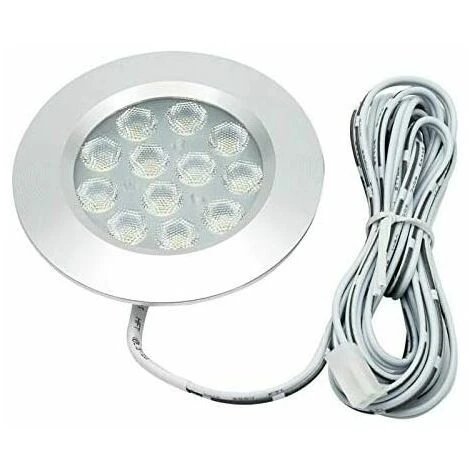 NAXUNNN 8pcs 12V3W Spot LED Lampe Ultra Fin Pour Campingcar Camion Caravane Bus, Convient à La Garderobe, Aux Armoires De Cuisine, Au Placard, à La Bibliothèque Couleur Blanch Nature 6000K 5 NAXUNNN 8pcs 12V3W Spot LED Lampe Ultra Fin Pour Campingcar Camion Caravane Bus, Convient à La Garderobe, Aux Armoires De Cuisine, Au Placard, à La Bibliothèque Couleur Blanch Nature 6000K – Image 5